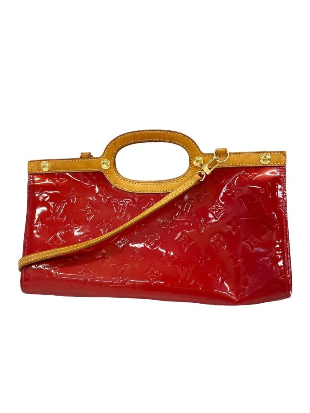 Louis Vuitton Handbag Vernis Roxbury Drive Pomme D'amour 2-Way Bag